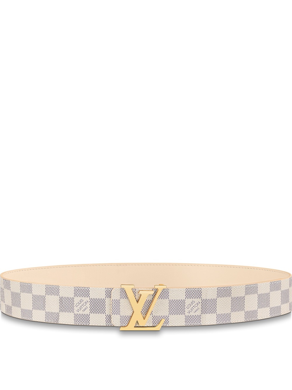 Louis Vitton Damien Azur Pattern Belt